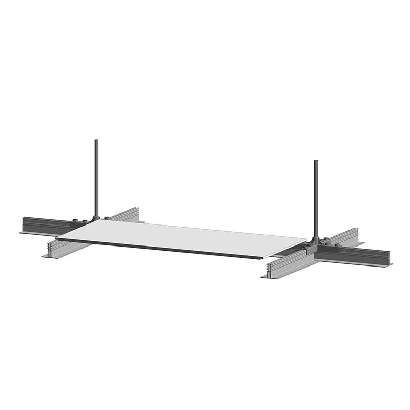 Clean Room HPL Ceiling System &ndash; installed view showing flush joints and integrated grid